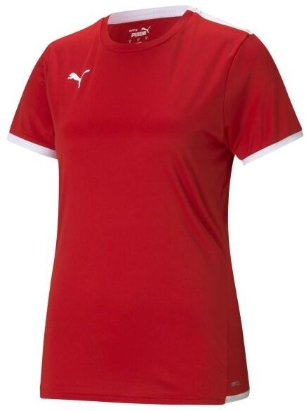 Puma TEAMLIGA JERSEY TEE W Dámske futbalové tričko, červená, veľkosť