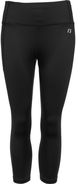 Fitforce NOUHA Dámske 3/4 fitness legíny, čierna, veľkosť XXL