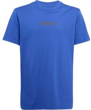 adidas LINEAR Chlapčenské tričko, modrá, veľkosť