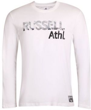 Russell Athletic LONG SLEEVE TEE SHIRT Pánske tričko, biela, veľkosť