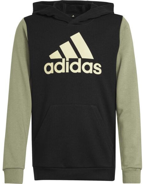 adidas ESSENTIALS BIG LOGO HOODIE KIDS Juniorská mikina, čierna, veľkosť