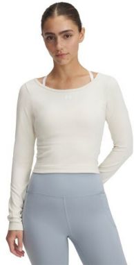 Under Armour TRAIN SEAMLESS LS Dámske tričko, béžová, veľkosť S