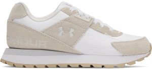 Under Armour ESSENTIAL RUNNER Pánska voľnočasová obuv, biela, veľkosť 41