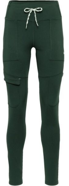 KARI TRAA ANELIE TIGHTS Dámske športové legíny, tmavo zelená, veľkosť