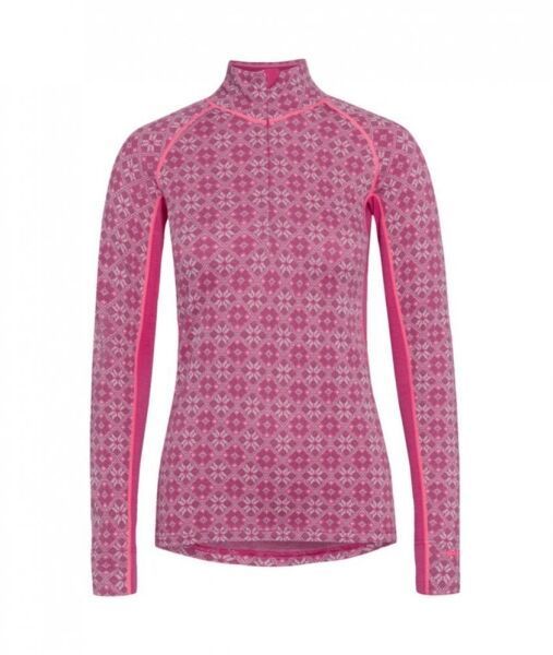 KARI TRAA ROSE LIGHT Dámske Merino tričko, ružová, veľkosť