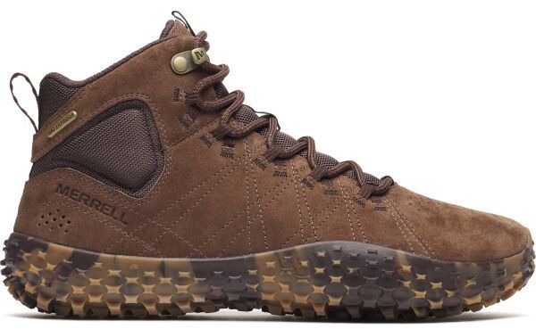 Merrell WRAPT MID WP Pánske turistické topánky, hnedá, veľkosť 44.5