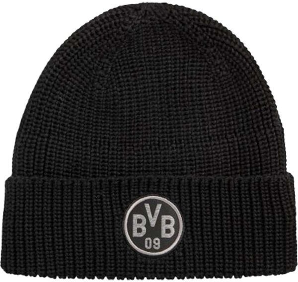 Puma BORUSSIA DRTMUND ESSENTIALS BEANIE Zimná čiapka, čierna, veľkosť
