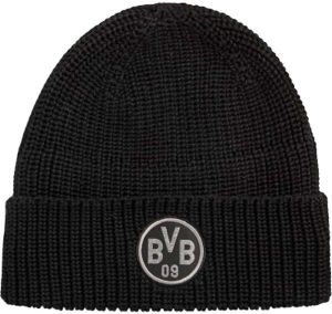 Puma BORUSSIA DRTMUND ESSENTIALS BEANIE Zimná čiapka, čierna, veľkosť