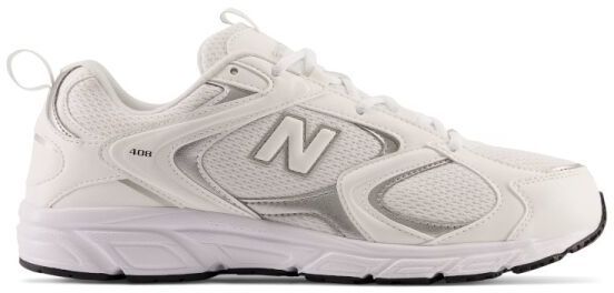 New Balance ML408 Pánska voľnočasová obuv, biela, veľkosť 38
