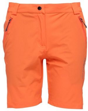 TRIMM TRACKA Dámske outdoorové krátke nohavice, oranžová, veľkosť