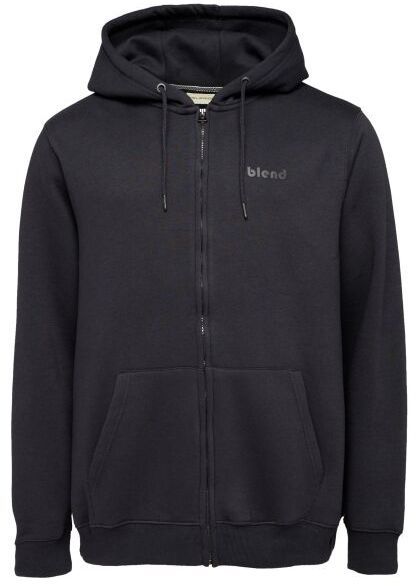 BLEND SWEATSHIRT Pánska mikina s kapucňou, čierna, veľkosť 4XL