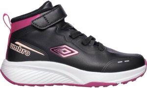 Umbro RAMSEY MID Detská voľnočasová členková obuv, čierna, veľkosť 32