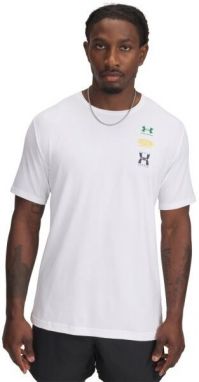 Under Armour EVOL LOGO Pánske tričko, biela, veľkosť M