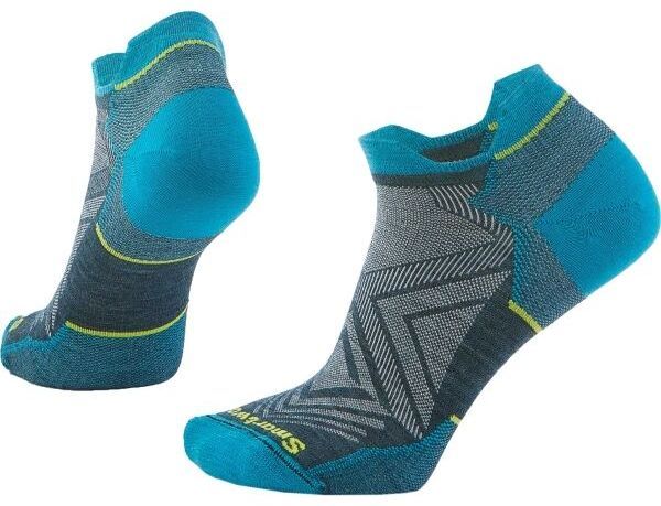 Smartwool RUN ZERO CUSHION LOW ANKLE SOCKS W Dámske bežecké ponožky, modrá, veľkosť