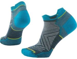 Smartwool RUN ZERO CUSHION LOW ANKLE SOCKS W Dámske bežecké ponožky, modrá, veľkosť