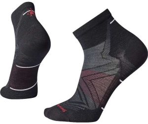 Smartwool RUN ZERO CUSHION ANKLE SOCKS Pánske športové ponožky, čierna, veľkosť
