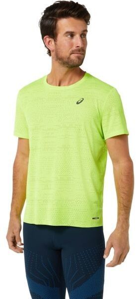 ASICS VENTILATE ACTIBREEZE SS TOP Pánske bežecké tričko, svetlo zelená, veľkosť