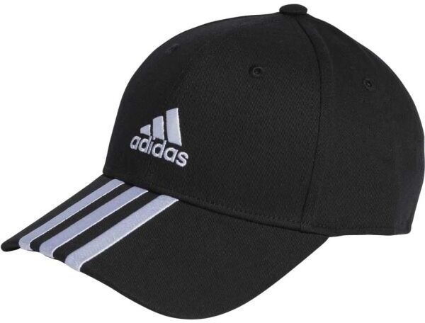 adidas 3-STRIPES BASEBALL CAP Šiltovka, čierna, veľkosť