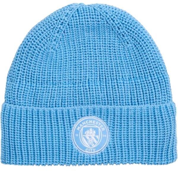 Puma MANCHESTER CITY FC ESSENTIALS BEANIE Zimná čiapka, svetlomodrá, veľkosť