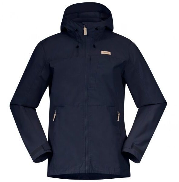 Bergans NORDMARKA LEAF LIGHT WIND JACKET MEN Vetroodolná bunda, tmavo modrá, veľkosť