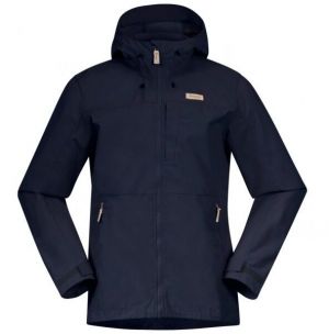 Bergans NORDMARKA LEAF LIGHT WIND JACKET MEN Vetroodolná bunda, tmavo modrá, veľkosť