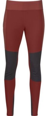 Bergans FL?YEN OUTDOOR TIGHTS WOMEN Bežecké nohavice, červená, veľkosť