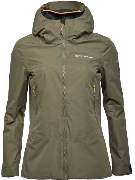 TRIMM FOXTERA Dámska outdoorová bunda, khaki, veľkosť