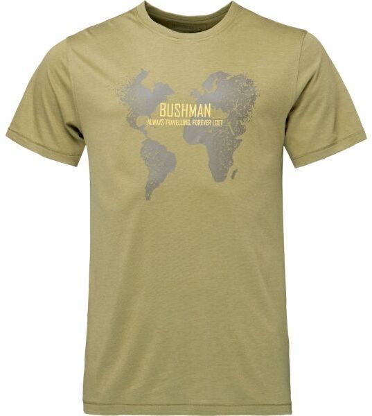 BUSHMAN CAMBI Pánske tričko, svetlo zelená, veľkosť