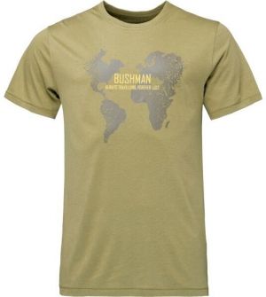 BUSHMAN CAMBI Pánske tričko, svetlo zelená, veľkosť
