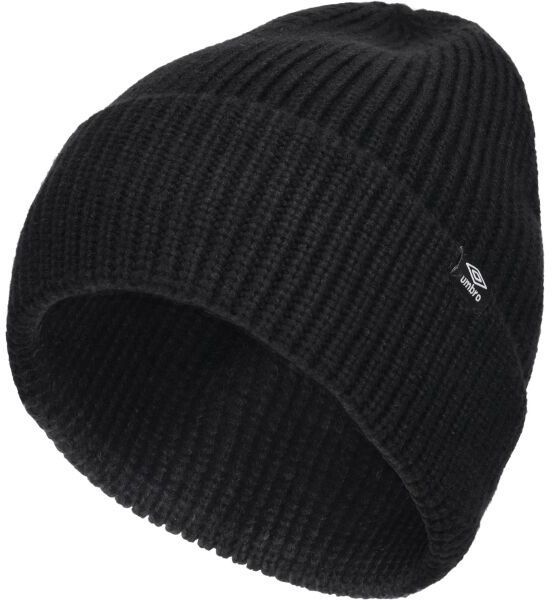 Umbro BIG CUFF RIB BEANIE Zimná čiapka, čierna, veľkosť