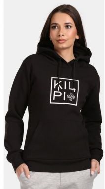 KILPI NIKY Dámska mikina s kapucňou, čierna, veľkosť