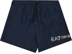 EA7 WATER SPORTS Pánske plavecké šortky, tmavo modrá, veľkosť