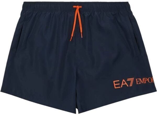 EA7 WATER SPORTS Pánske plavecké šortky, tmavo modrá, veľkosť