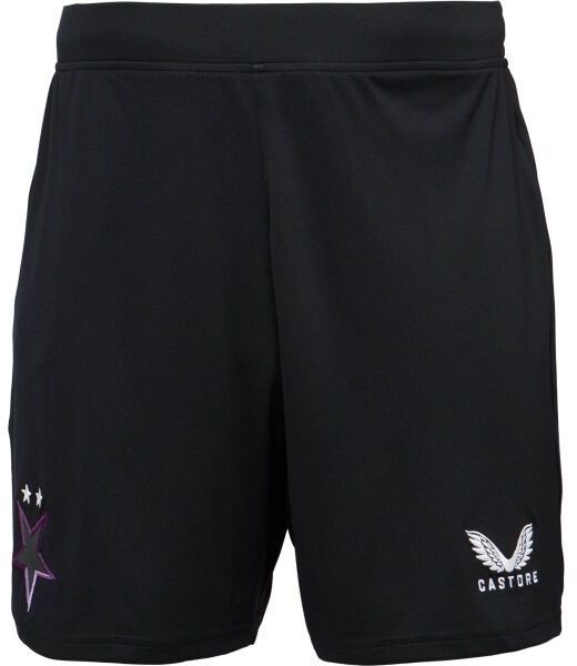 CASTORE SLAVIA PRAGUE AWAY SHORT Pánske futbalové šortky, čierna, veľkosť