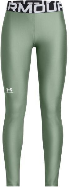 Under Armour HG LEGGING Dievčenské legíny, svetlo zelená, veľkosť S