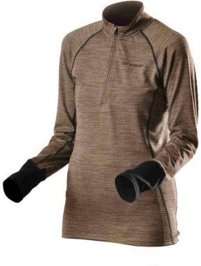 TRIMM CLINIC LADY Dámska mikina, khaki, veľkosť