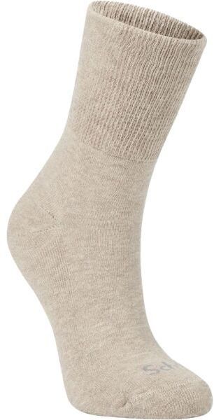 SCHOLL WARM REGULAR Teplé bavlnené ponožky, béžová, veľkosť