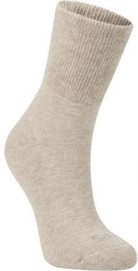 SCHOLL WARM REGULAR Teplé bavlnené ponožky, béžová, veľkosť