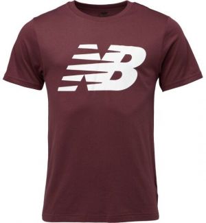 New Balance CLASSIC NB TEE Pánske tričko, vínová, veľkosť