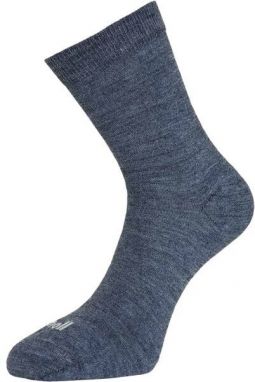 SCHOLL WOOL REGULAR Dlhé vlnené ponožky, tmavo modrá, veľkosť
