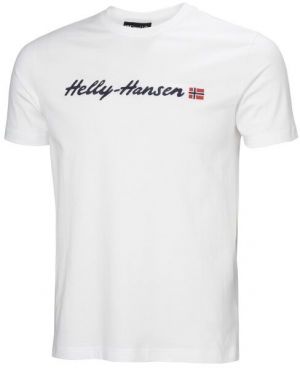 Helly Hansen CORE GRAPHIC Pánske tričko, biela, veľkosť