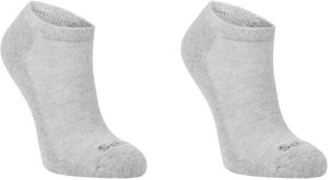 SCHOLL COOL LOW 2P Krátke bavlnené ponožky, sivá, veľkosť
