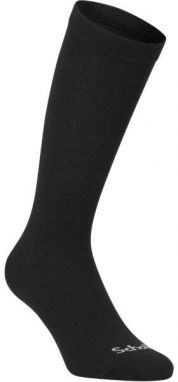 SCHOLL WOOL REGULAR Dlhé vlnené ponožky, čierna, veľkosť