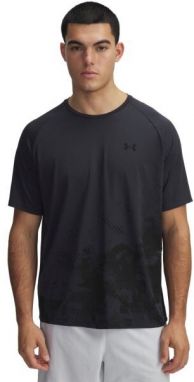 Under Armour TECH FADE Pánske tričko, tmavo sivá, veľkosť L