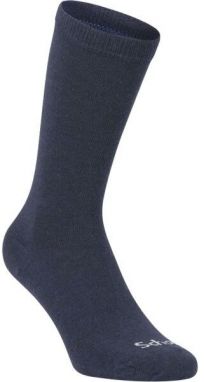 SCHOLL WOOL REGULAR Dlhé vlnené ponožky, tmavo modrá, veľkosť