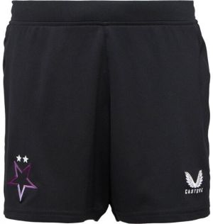CASTORE SLAVIA PRAGUE AWAY SHORT Pánske futbalové šortky, čierna, veľkosť
