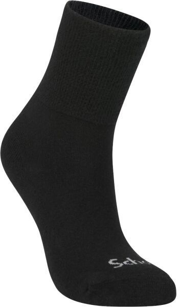 SCHOLL WARM REGULAR Teplé bavlnené ponožky, čierna, veľkosť