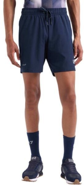 EA7 TENNIS DYNAMIC ATHLETE Pánske šortky, tmavo modrá, veľkosť