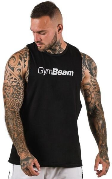 GymBeam CUT OFF Pánske tielko, čierna, veľkosť