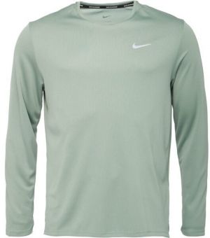 Nike MILER Pánske bežecké tričko, zelená, veľkosť